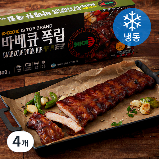 KCOOK 바비큐 폭립 (냉동)
