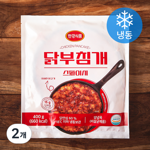 한강식품 닭부침개 스파이시 (냉동)