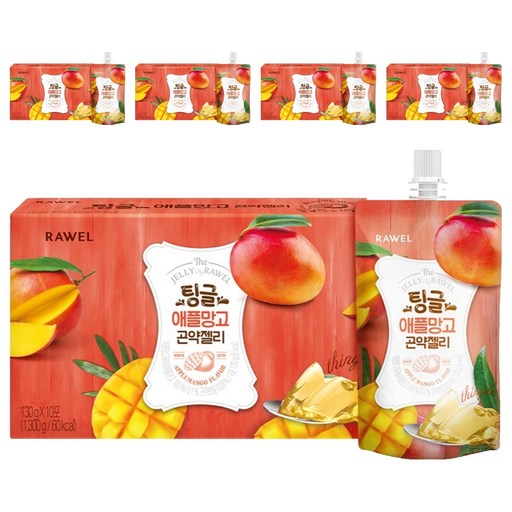팅글 곤약젤리 애플망고맛 10개입