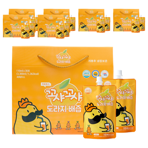 꼬샤꼬샤 도라지 배즙 스파우트형