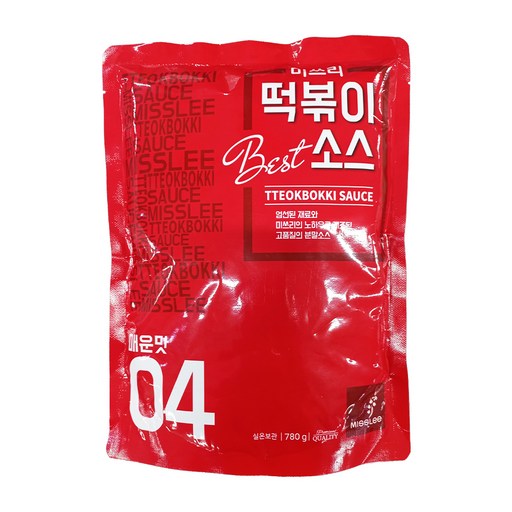 미쓰리 핫 떡볶이소스 04 매운맛