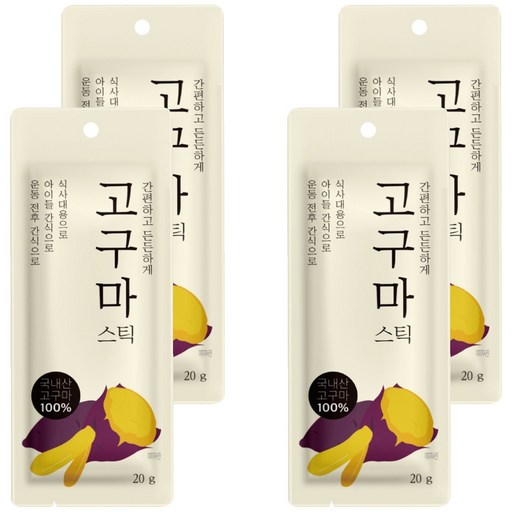자연다움 국내산 고구마 스틱