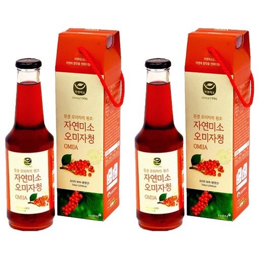 자연미소 오미자청