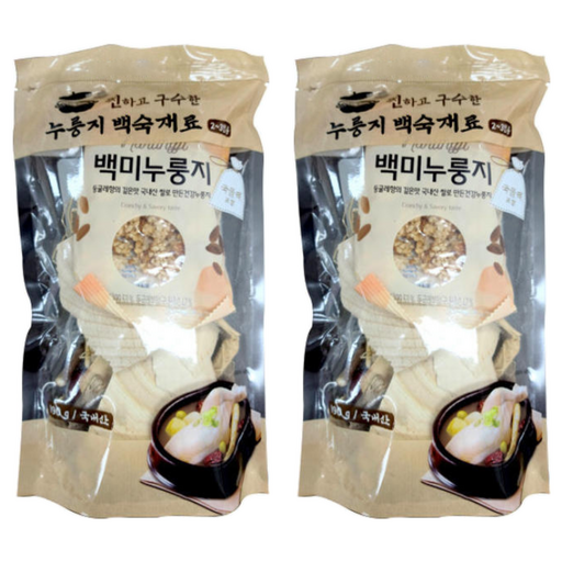 해맑음 찐하고 구수한 누룽지 백숙재료