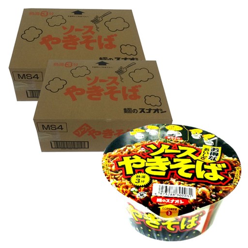 멘노스나오시 야끼소바 컵라멘 86g