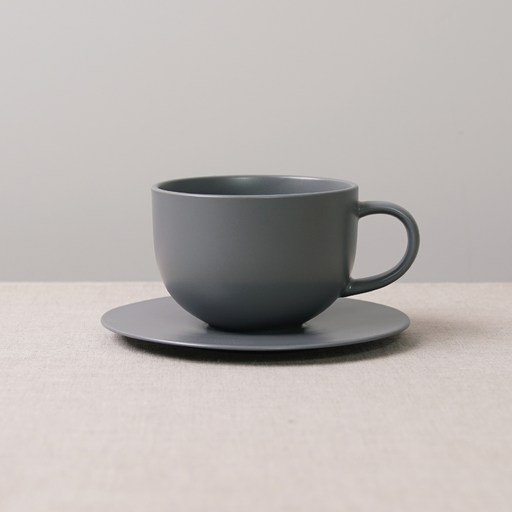 보울보울 국산 볼볼홈파티 시리얼 라떼머그 450ml + 소서 세트