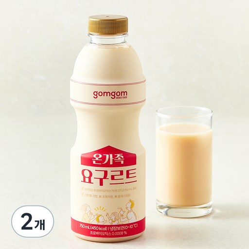 곰곰 온가족 요구르트