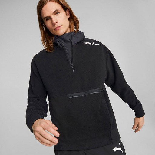 푸마 남성용 RAD CAL 폴라플리스 반집업_RAD/CAL POLARFLEECE HALF-ZIP