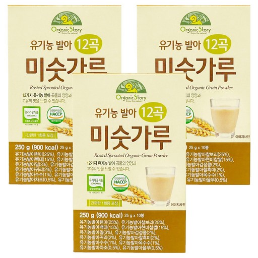 오가닉스토리 유기농 발아 12곡 미숫가루