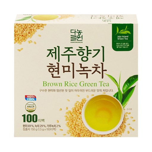 다농원 제주향기 현미녹차