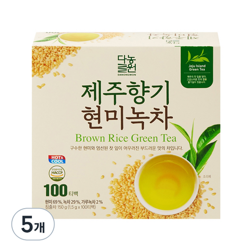 다농원 제주향기 현미녹차