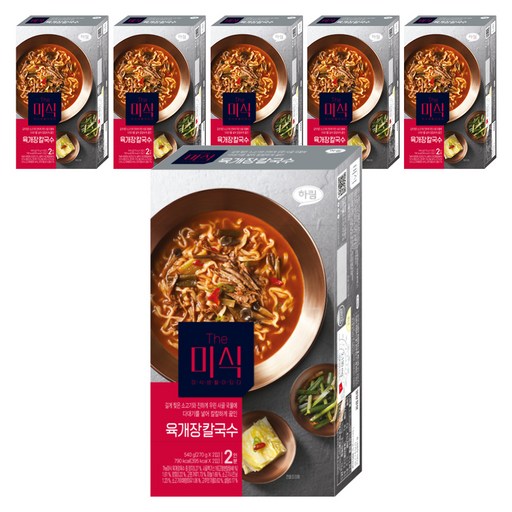 더미식 육개장 칼국수 270g