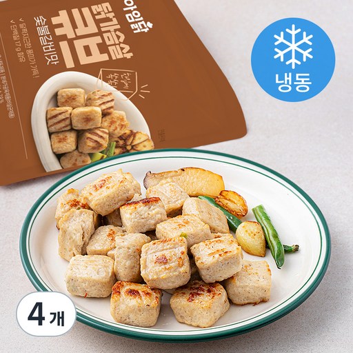 아임닭 닭가슴살 큐브 숯불갈비맛 (냉동)