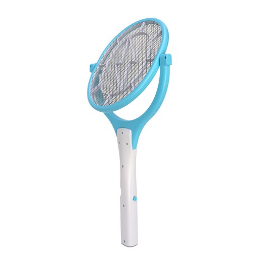 스윙모스킬 90도 회전 충전식 전기 모기채 SM-8808
