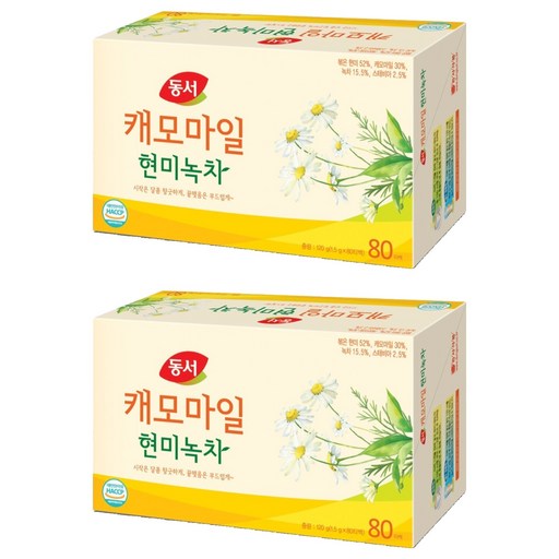 동서 캐모마일 현미녹차