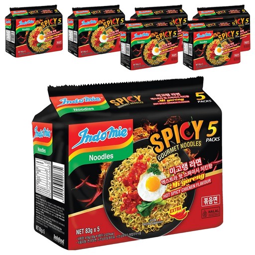인도미 미고랭 라면 엑스트라 핫 스파이시 치킨향 83g
