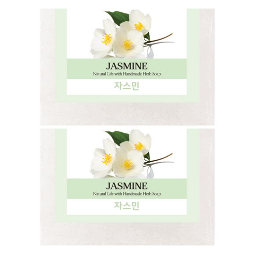 프로방스 내추럴 허브비누 자스민 꽃향