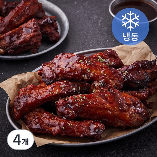 케이씨 슬라이스 폭립 쪽갈비 매콤 (냉동)