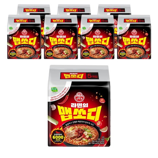 오뚜기 라면의 맵쏘디 120g