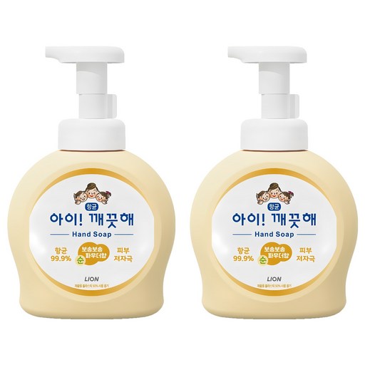 아이깨끗해 핸드워시 순 보송보송 파우더향
