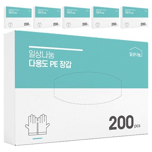 일상나눔 다용도 일회용 PE 위생장갑
