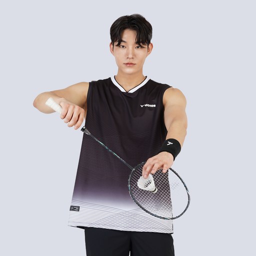 빅터 남성용 V-Motion 배드민턴 민소매 VT25BGW101M