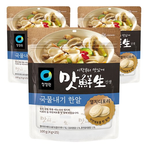 맛선생 멸치디포리 국물내기 한알