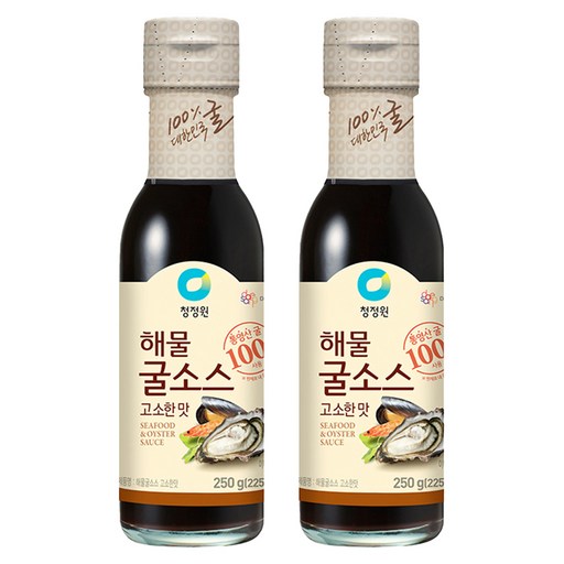 청정원 해물굴소스 고소한맛