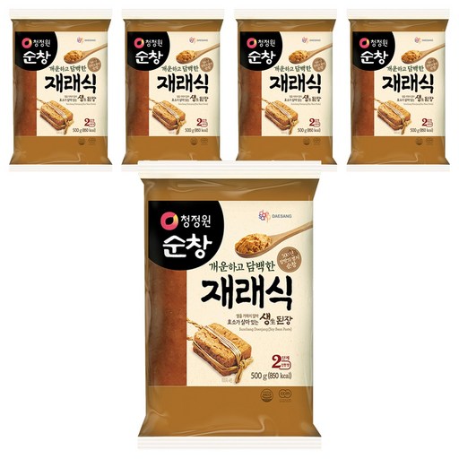 청정원순창 개운하고 담백한 재래식 생된장