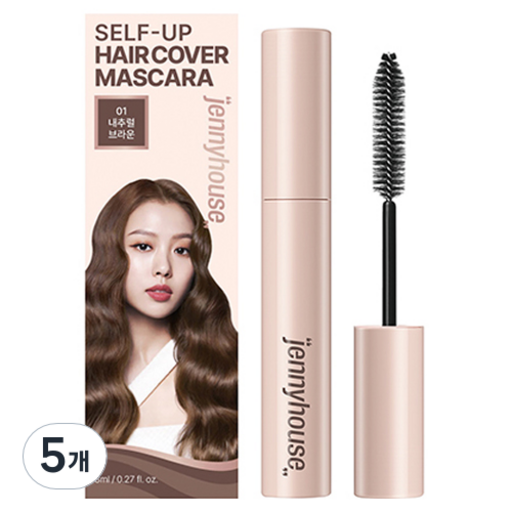 제니하우스코스메틱 셀프업 헤어 새치 커버 마스카라 8ml