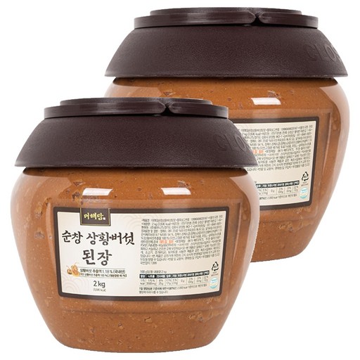 더해담 순창 상황버섯 된장
