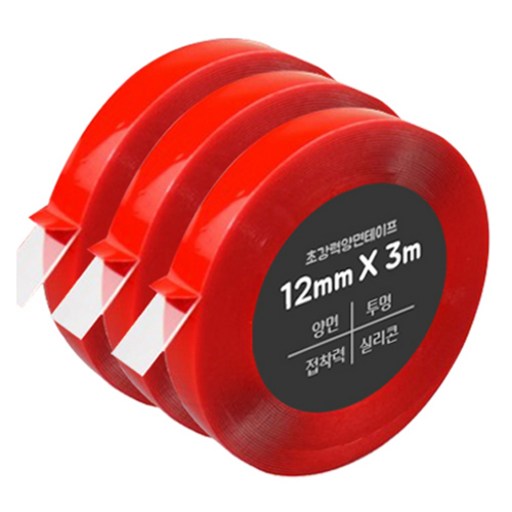 다다 초강력 양면테이프 12mm x 3m