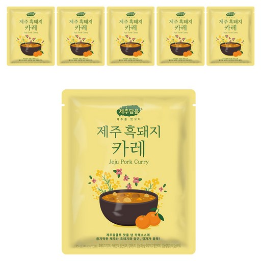 오뚜기 제주담음 제주 흑돼지 카레
