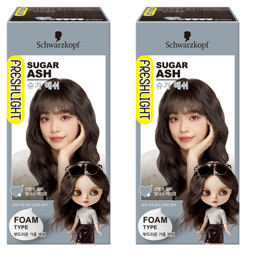프레쉬라이트 폼 헤어칼라 염색약