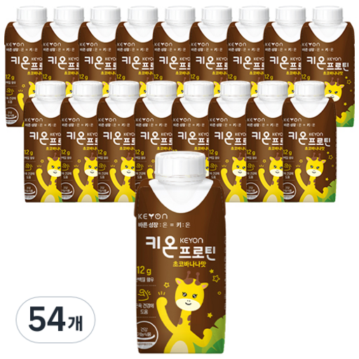 함소아 아동용 키온 프로틴 음료 초코바나나맛