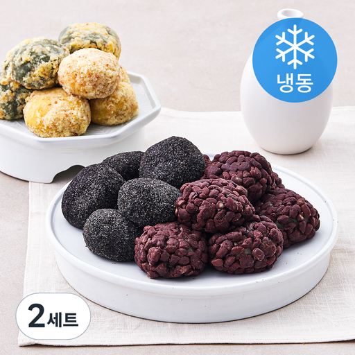 블루탐 오메기떡 4종 혼합세트 (냉동)