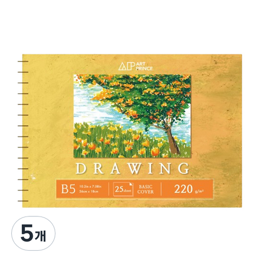 두성 아트프린스 드로잉 스프링 스케치북 220g D05
