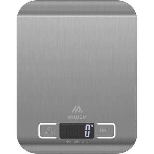 밸류엠 스테인레스 가정용 디지털 전자 저울 1kg