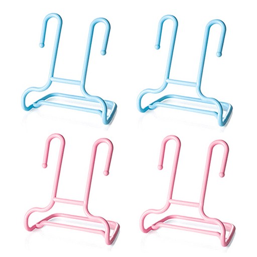 리버그린 신발걸이 건조거치대 핑크 2p + 블루 2p