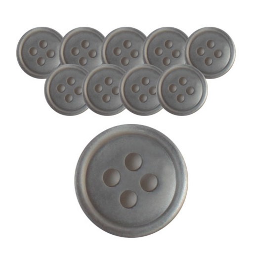 동화상가몰 DY와이셔츠 단추4 요크 무광 10mm
