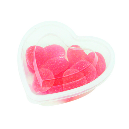 도나앤데코 PP내열 하트소스컵 120ml 9.8 x 9.5 x 3 cm + 뚜껑