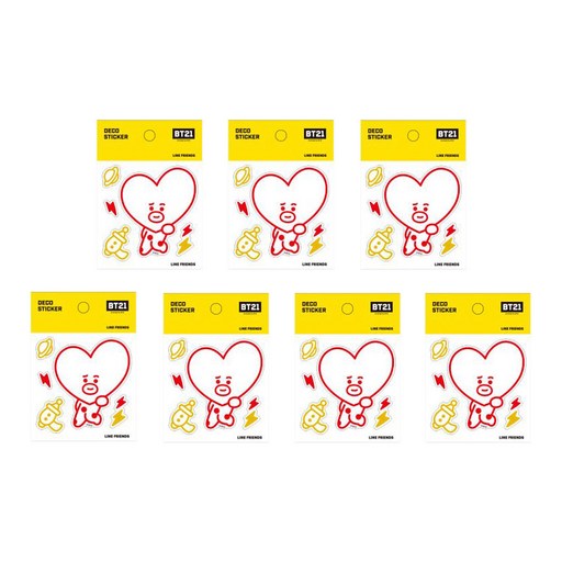 라인프렌즈 BT21 데코스티커