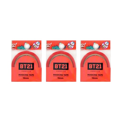 라인프렌즈 BT21 마스킹테이프 15mm