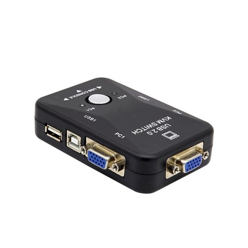 컴스 2대1 KVM USB 스위치