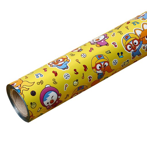 위드 뽀로로 증착롤 포장지 중 37.5cm x 12m