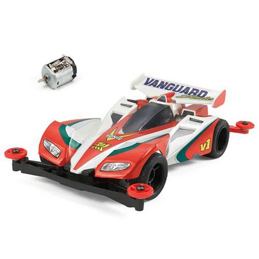 타미야 Vanguard Sonic Prem Super II Chassis 조립 미니카 19435 + Atomic Tuned 2 Motor 15486 세트