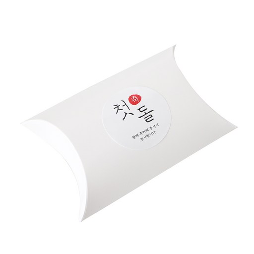 반달상자 + 첫돌스티커 한글1 세트