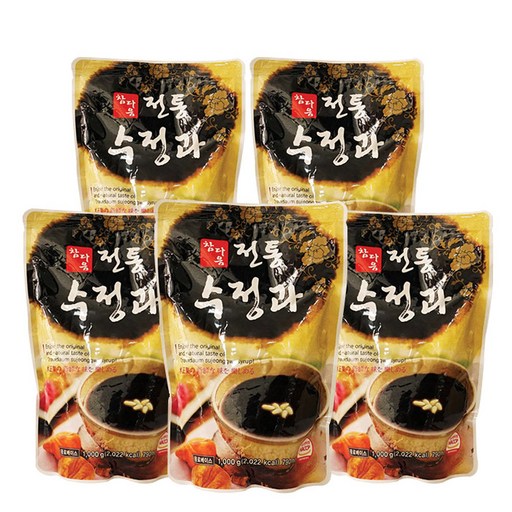 참다음 전통수정과