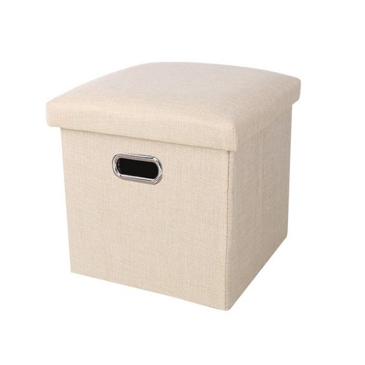 간편한 수납 의자 40 x 25 x 25 cm