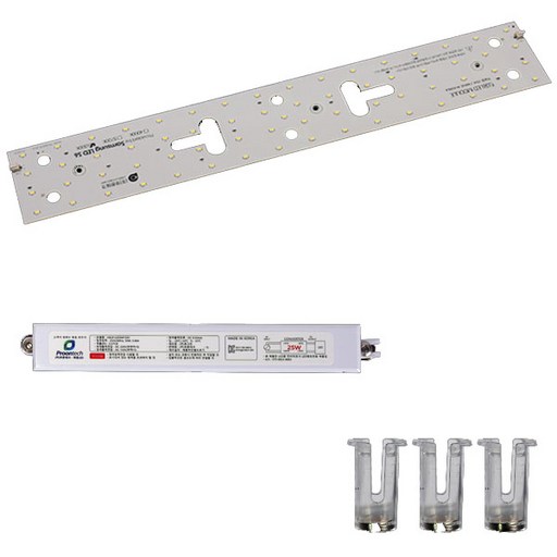 삼성LED 09 거실등 580 x 95 mm 25W 고급형 삼성S4 모듈 + KC 안정기